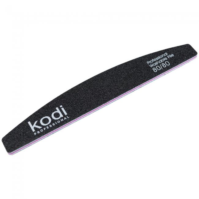 № 33 Nail File "Crescent" 80/80 (Color: Black, Size: 178/28/4)